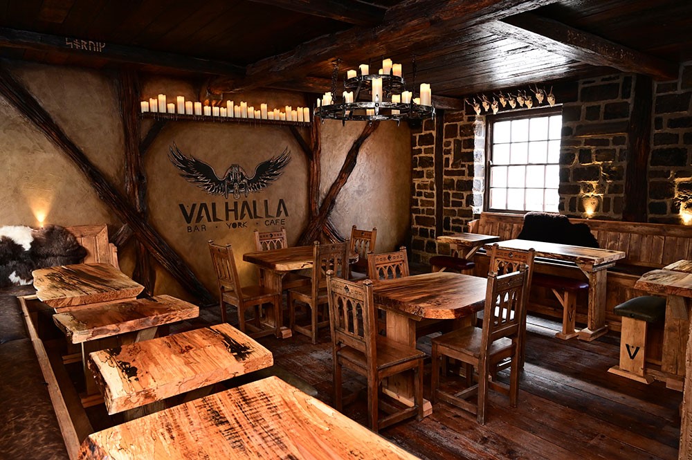 Main hall at Valhalla bar