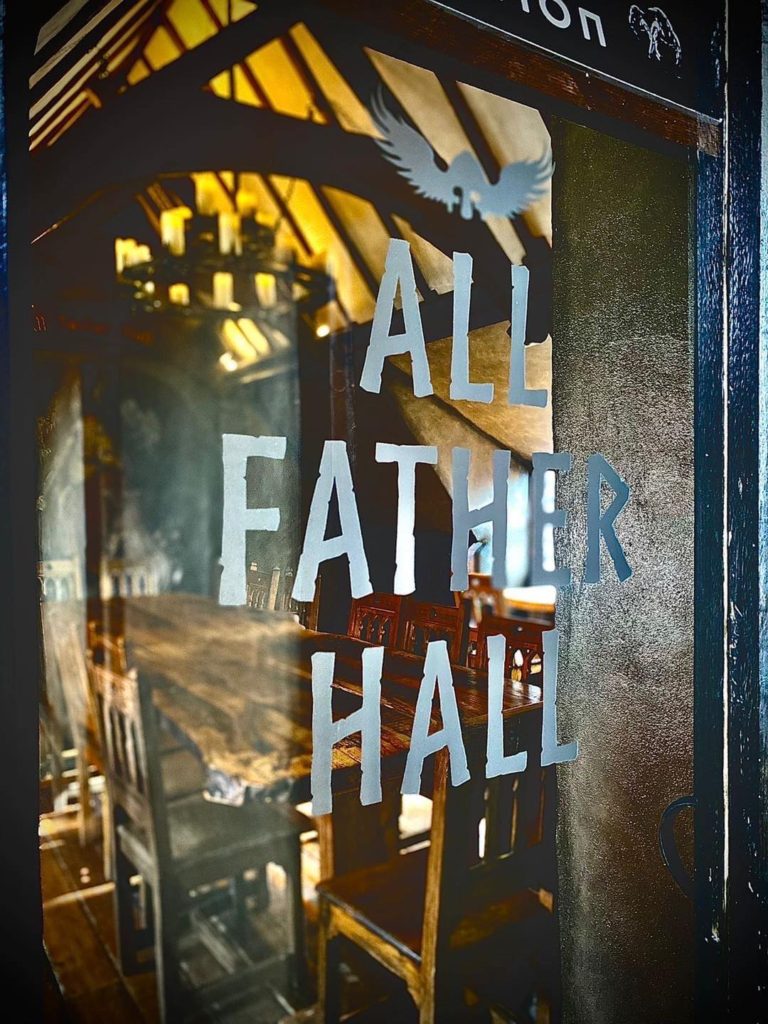Entrance to Valhallas All Father Hall